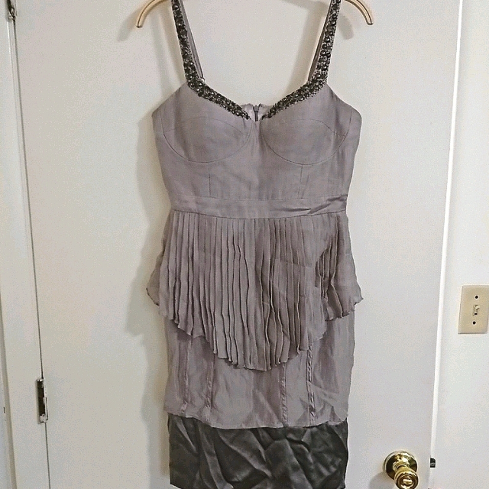 Studded Corset-Style Retro Wiggle Dress 12